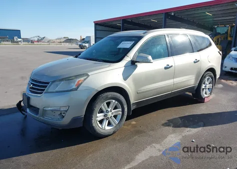 2013 Chevrolet Traverse 2Lt из США, поврежденный, VIN 1GNKVJKD9DJ209860